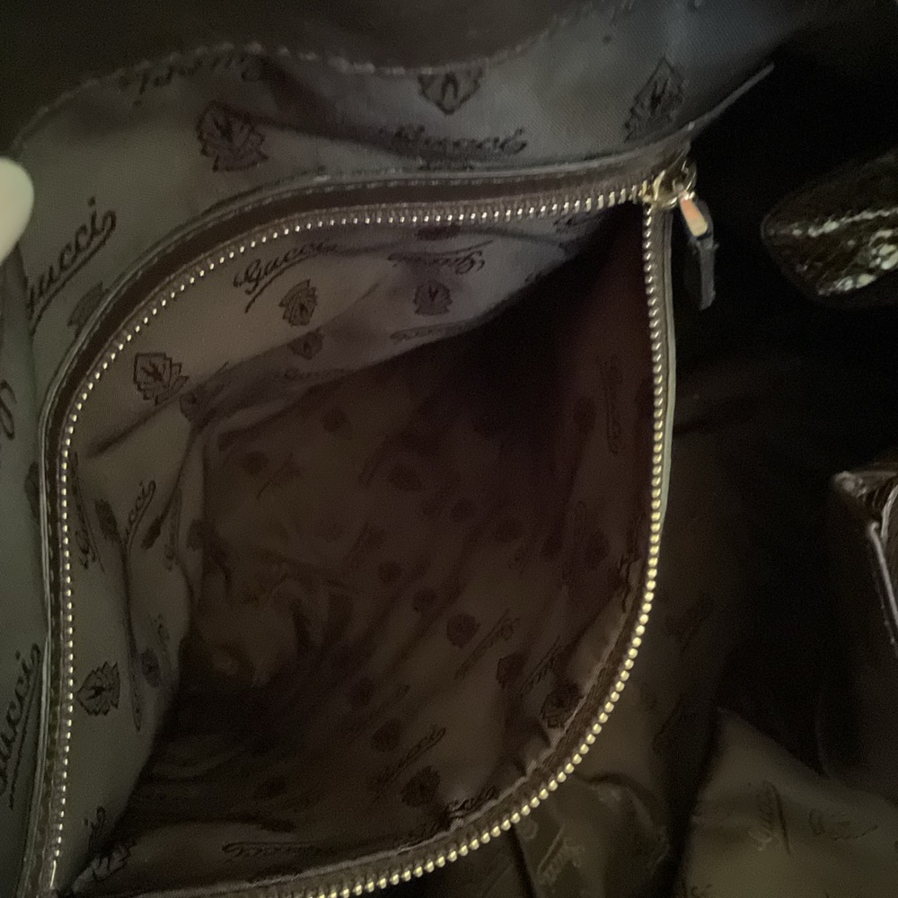 Gucci python hysteria large weekender - Picture 12 of 15